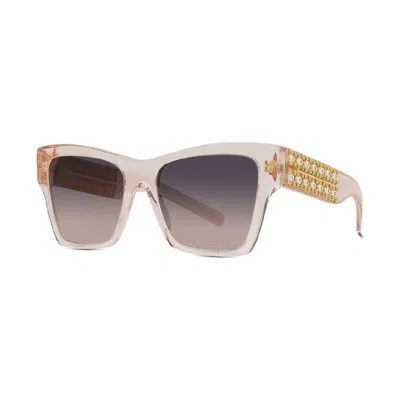 Givenchy Unisex Black Square Sunglasses Gv40076i 72b In ["grey"]
