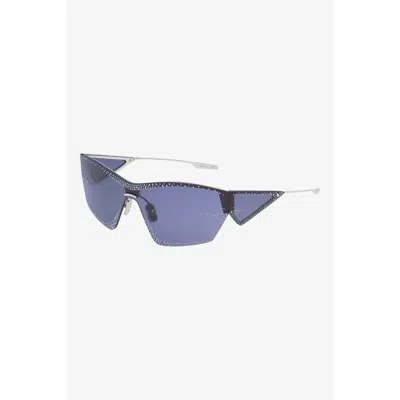 Givenchy Unisex Blue Rectangular Sunglasses Br00a2r053 In ["blue"]