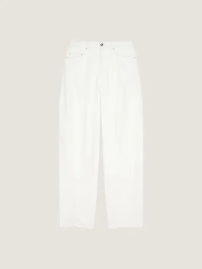 Givenchy Unisex Cut Jeans In White