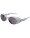 Givenchy Gv40065i02a Oval Frame Sunglasses In Gray
