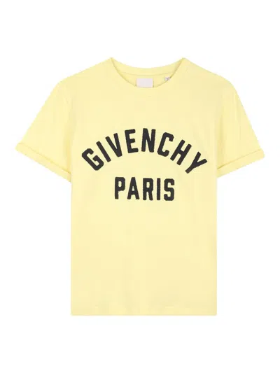 Givenchy Unisex Kids Tee Shirt - Spring/summer 2026 In Yellow