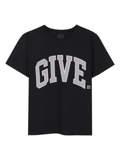 Givenchy Unisex Kids T-shirt In Black