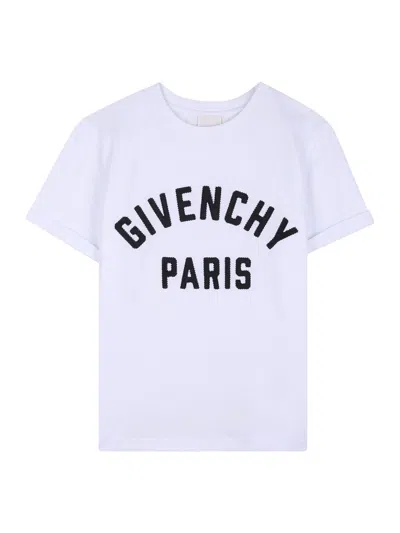 Givenchy Unisex Mini Tee Shirt In White