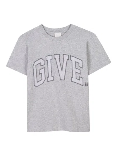 Givenchy Unisex Mini T-shirt In Gray