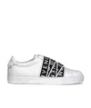 Givenchy Urban Street 4g Webbing Casual Sneakers In White