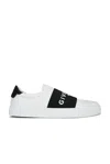 Givenchy Urban Street Sneakers In Leather With Elastic Band