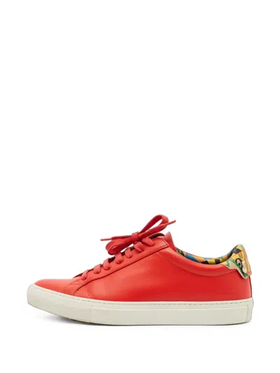 Pre-owned Givenchy Urban Street Lace-up Sneakers In Red