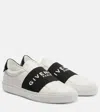 Givenchy Slip-on Sneakers With Black Band Logo Detail In White