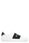 Givenchy Slip-on Sneakers With Black Band Logo Detail In White