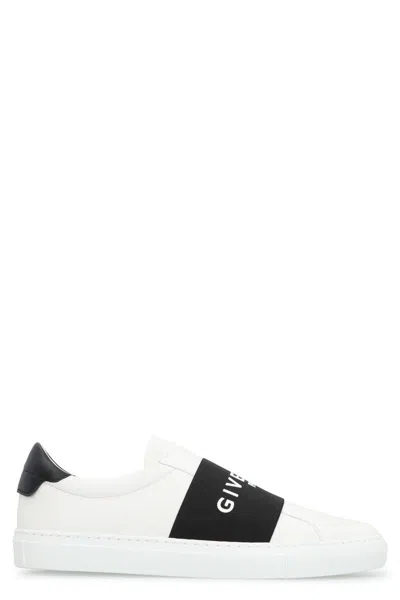 Givenchy Urban Street Leather Sneakers In White