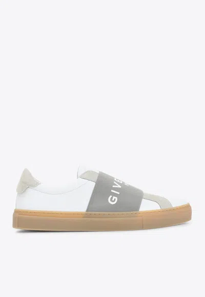 Givenchy Urban Street Low-top Sneakers In Suede In White