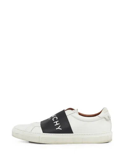 Pre-owned Givenchy Urban Street Slip-on Sneakers In White