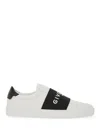 Givenchy Slip-on Sneakers With Black Band Logo Detail In White