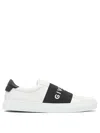 Givenchy Urban Street Sneakers In Leather With Elastic Band