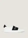 Givenchy Urban Street Sneakers In Leather With Elastic Band