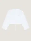 Givenchy Cotton Poplin Cropped Shirt