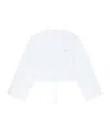 Givenchy Cotton Poplin Cropped Shirt