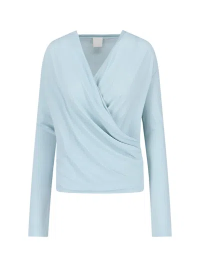 Givenchy Top In Light Blue