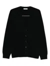 Givenchy V-neck Cardigan In Black