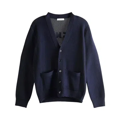 Pre-owned Givenchy V-neck Cardigan 'dark Navy' | Blue | Men's Size M