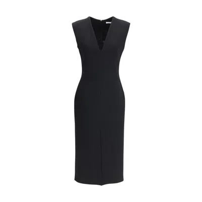GIVENCHY V-NECK PENCIL DRESS