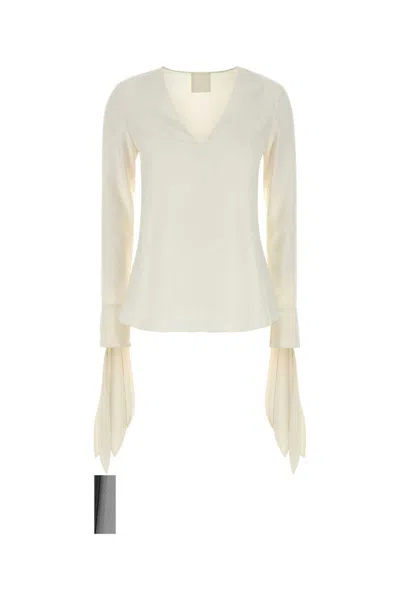 GIVENCHY GIVENCHY V-NECKED BLOUSE