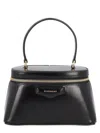 Givenchy Vanity Antigona Leather Handbag With Lettering Logo On The Front In Black