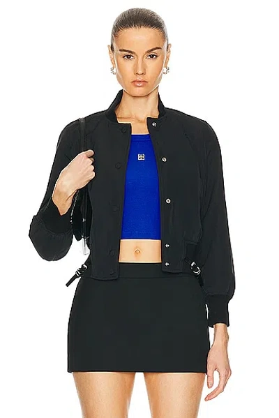 Givenchy Varsity Bomber Jacket In Black