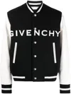 Givenchy Black Bomber Jacket In Black
