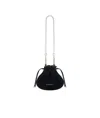 Givenchy Velvet Diamond-encrusted Mini Pumpkin Bag In Black