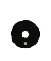 Givenchy Oversized Scrunchy In Velvet With 4g Liquid Detail In Black