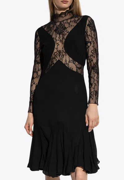 Givenchy Velvet Lace Midi Dress