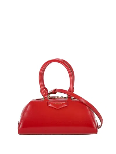 Givenchy Vermillon Calf Leather Bags In Red
