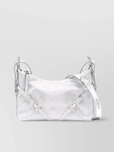 Givenchy Versatile Mini Crossbody Bag With Adjustable Strap In White