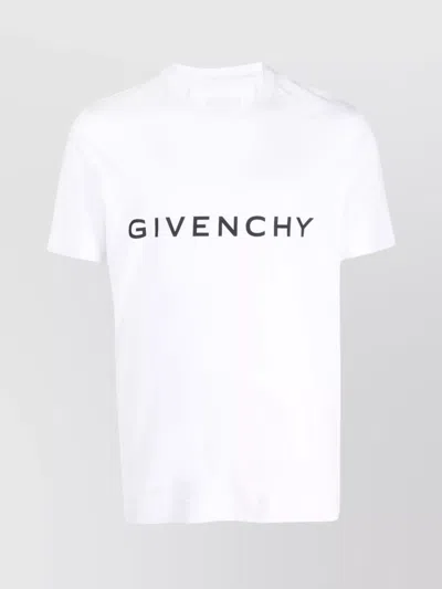 Givenchy Reverse Logo T Shirt In White
