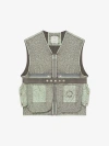 GIVENCHY VEST WITH CRACKLED EFFECT
