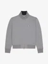 GIVENCHY TRACKSUIT JACKET IN FLEECE WITH 4G DETAIL