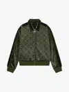 Givenchy Veste De Jogging En Velours Monogramme 72 In Green