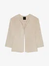 Givenchy Jacket In Suede With 4g Detail