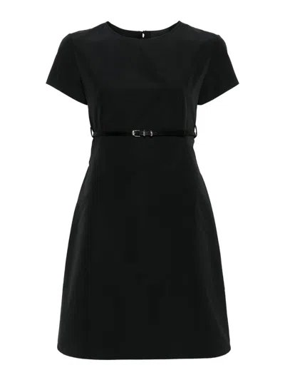 Givenchy Voyou Dress In Cotton Taffetas In Black