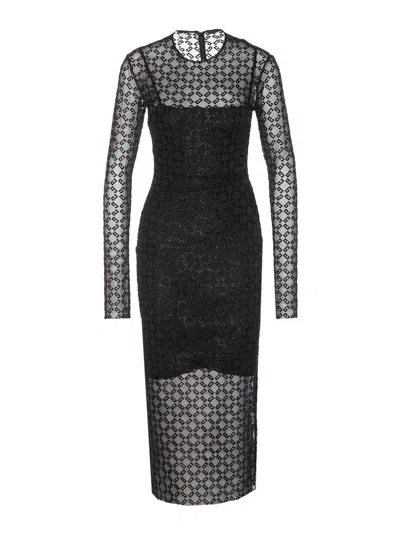 GIVENCHY TULLE MONOGRAM DRESS