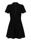 Givenchy Robe Polo En Jacquard Monogramme 72 In Black