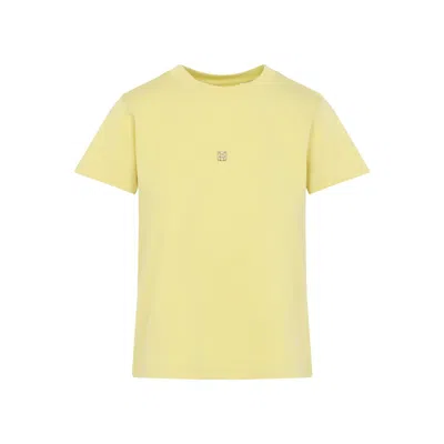 GIVENCHY GIVENCHY VIBRANT COTTON T-SHIRT WITH UNIQUE TIE-BACK DESIGN