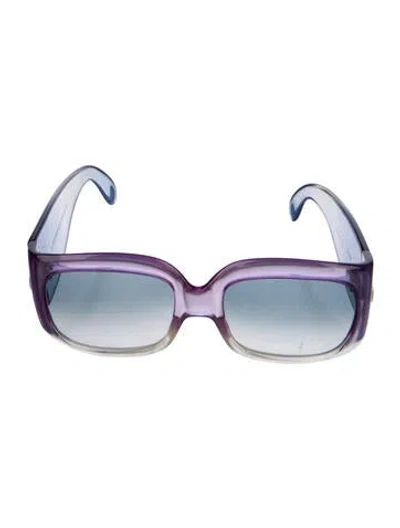 Pre-owned Givenchy Vintage 1970's Sunglasses In Purple