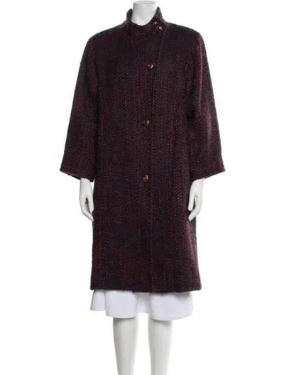 Pre-owned Givenchy Vintage 1980's Coat In Blue