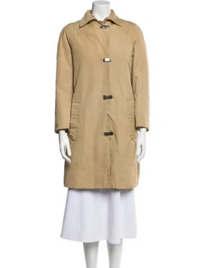 Pre-owned Givenchy Vintage 1980's Coat In Neutral