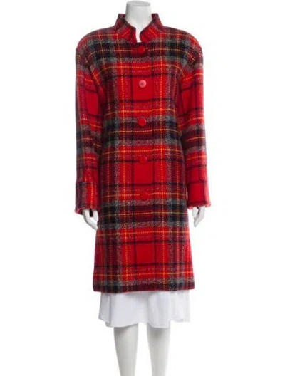 Pre-owned Givenchy Vintage 1980's Coat In Red