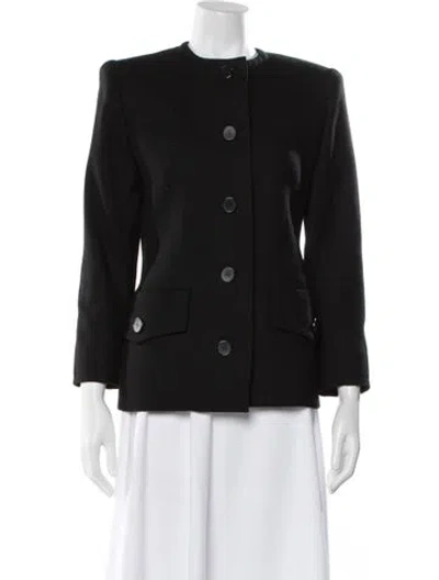 Pre-owned Givenchy Vintage 1980's Jacket In Black