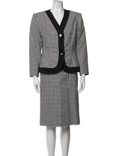 Pre-owned Givenchy Vintage 1980's Skirt Suit In Multi