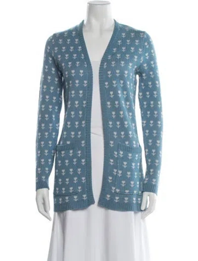 Pre-owned Givenchy Vintage 1980's Sweater In Blue/white